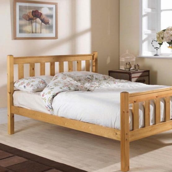 Shaker High End Wooden Bed Frame