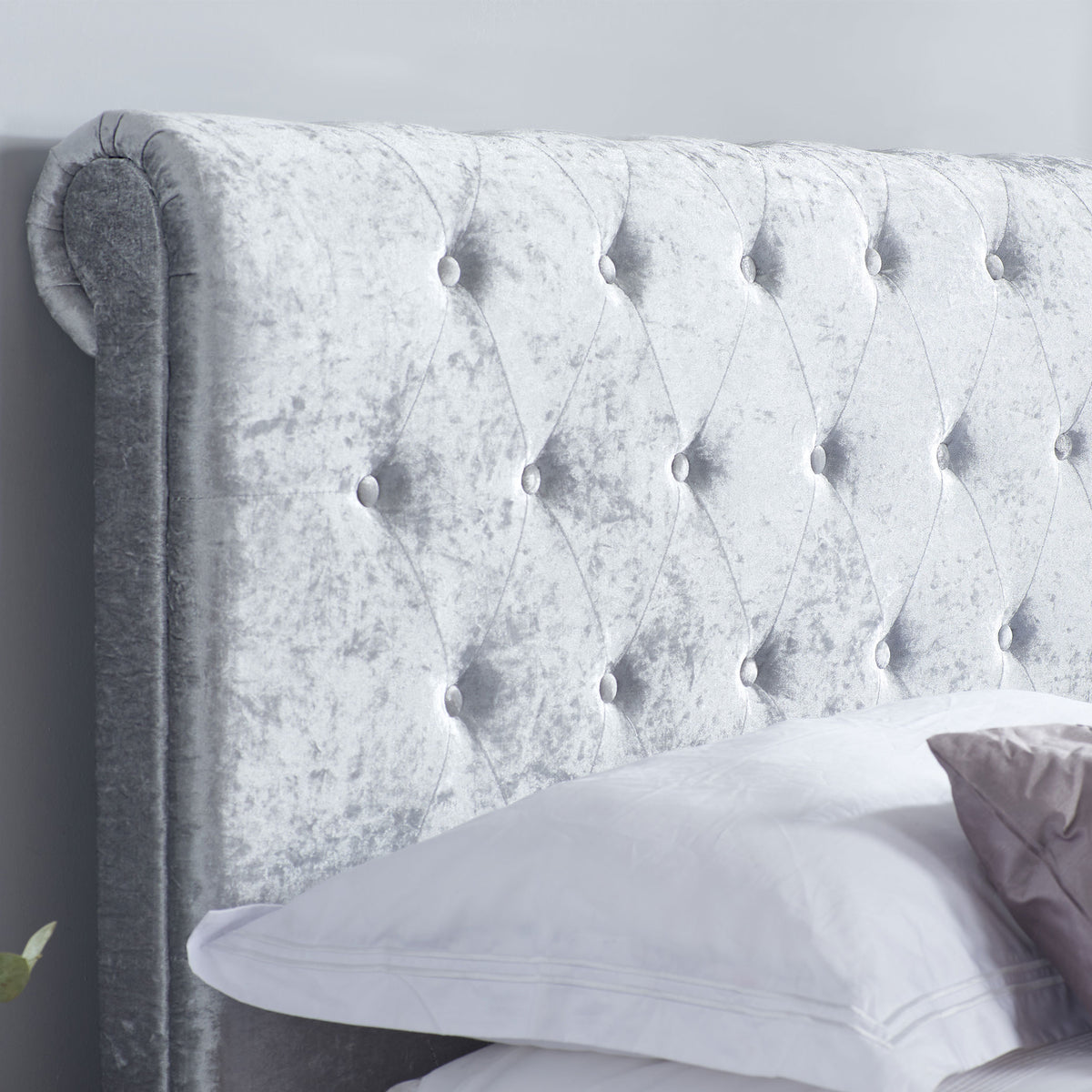 Sienna Grey Ottoman Bed