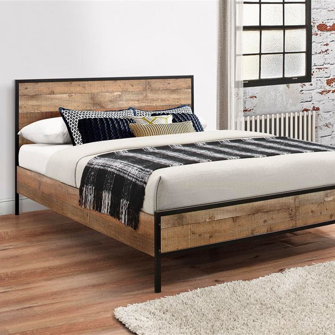 Urban Rustic Bed Frame