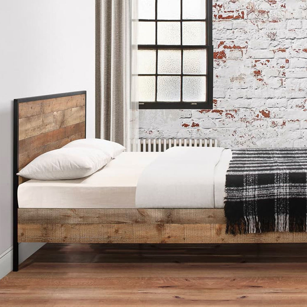 Urban Rustic Bed Frame Side