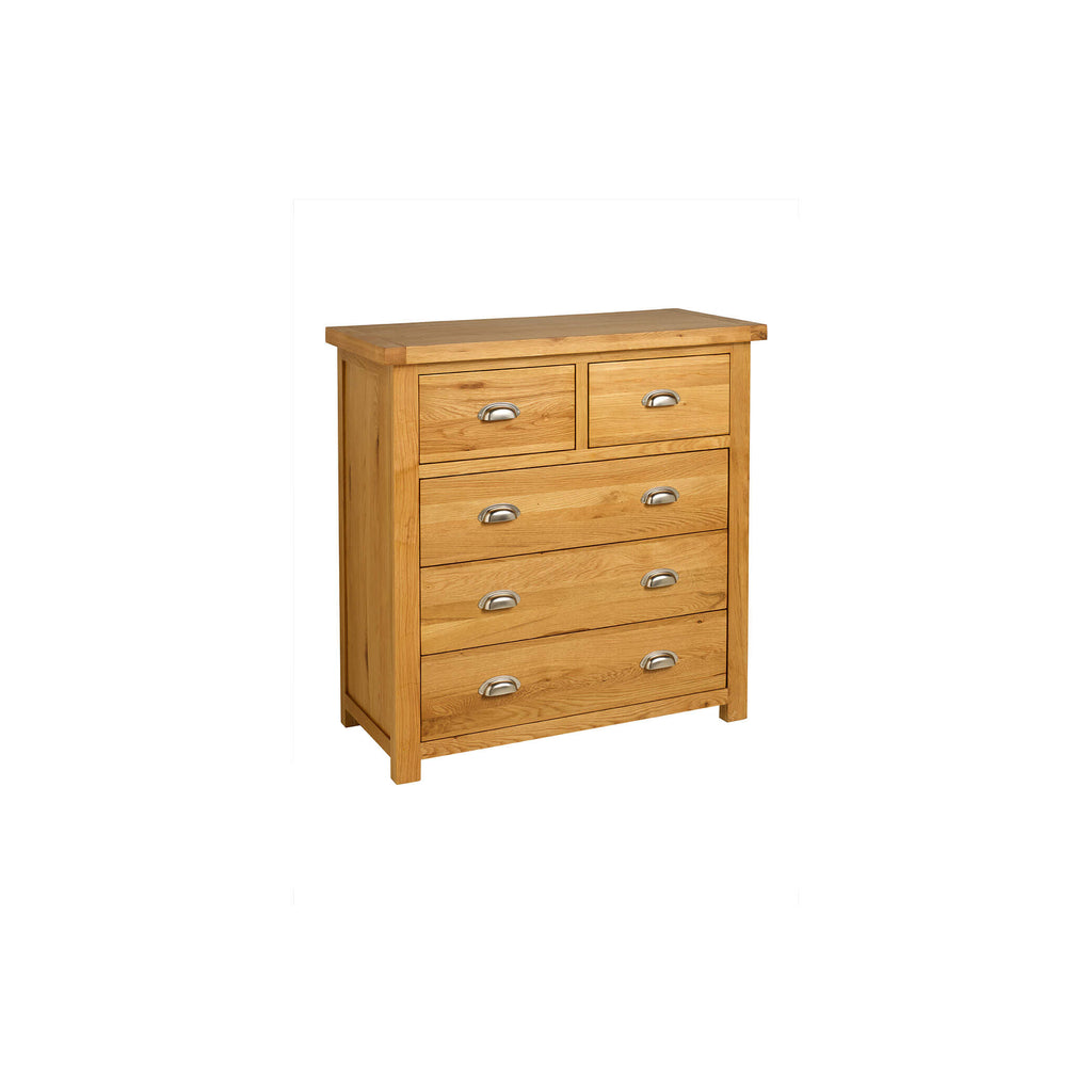 Woburn Oak 3 + 2 Chest Front